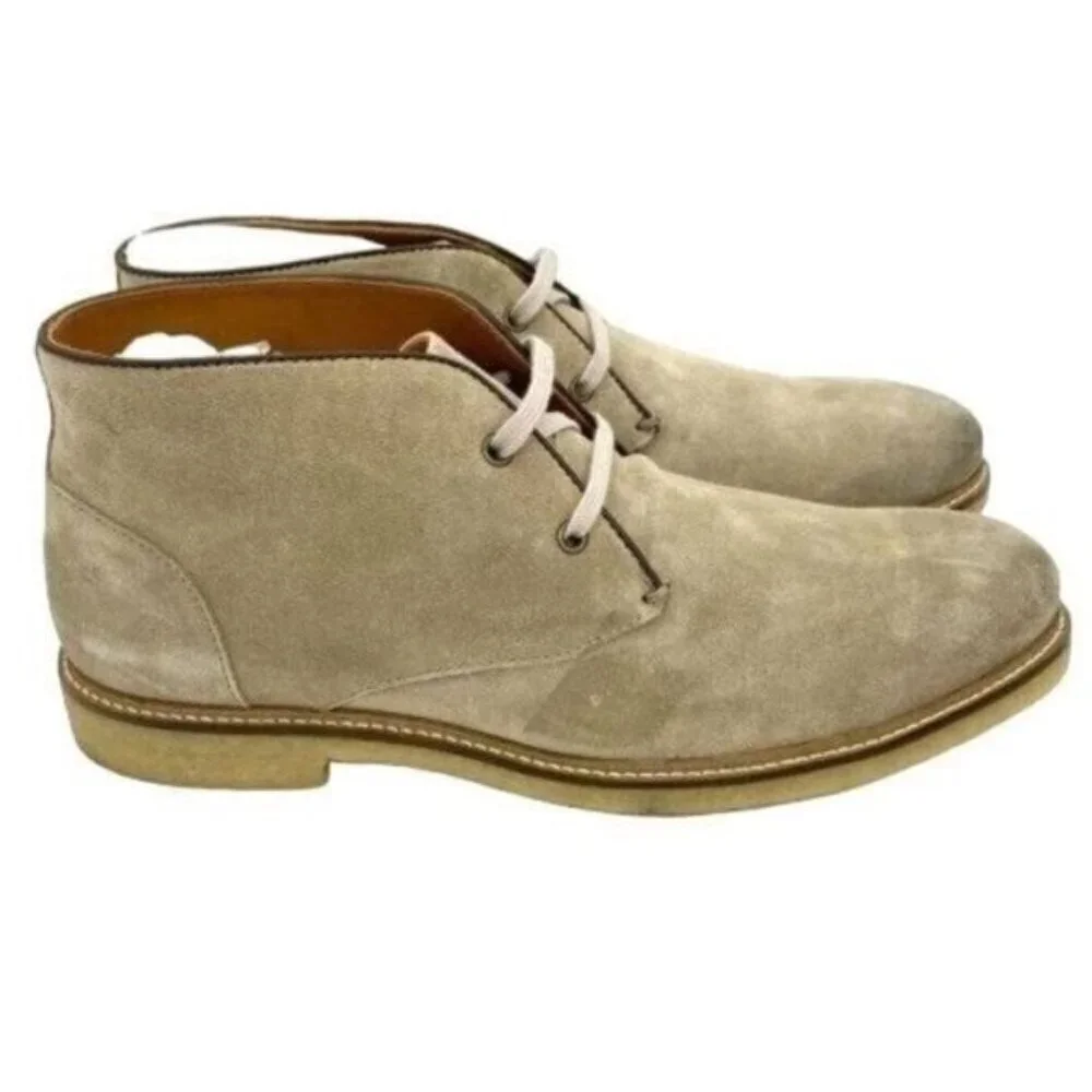 Bloomingdale's Suede Leather Chukka Boots Men's Size 10 New